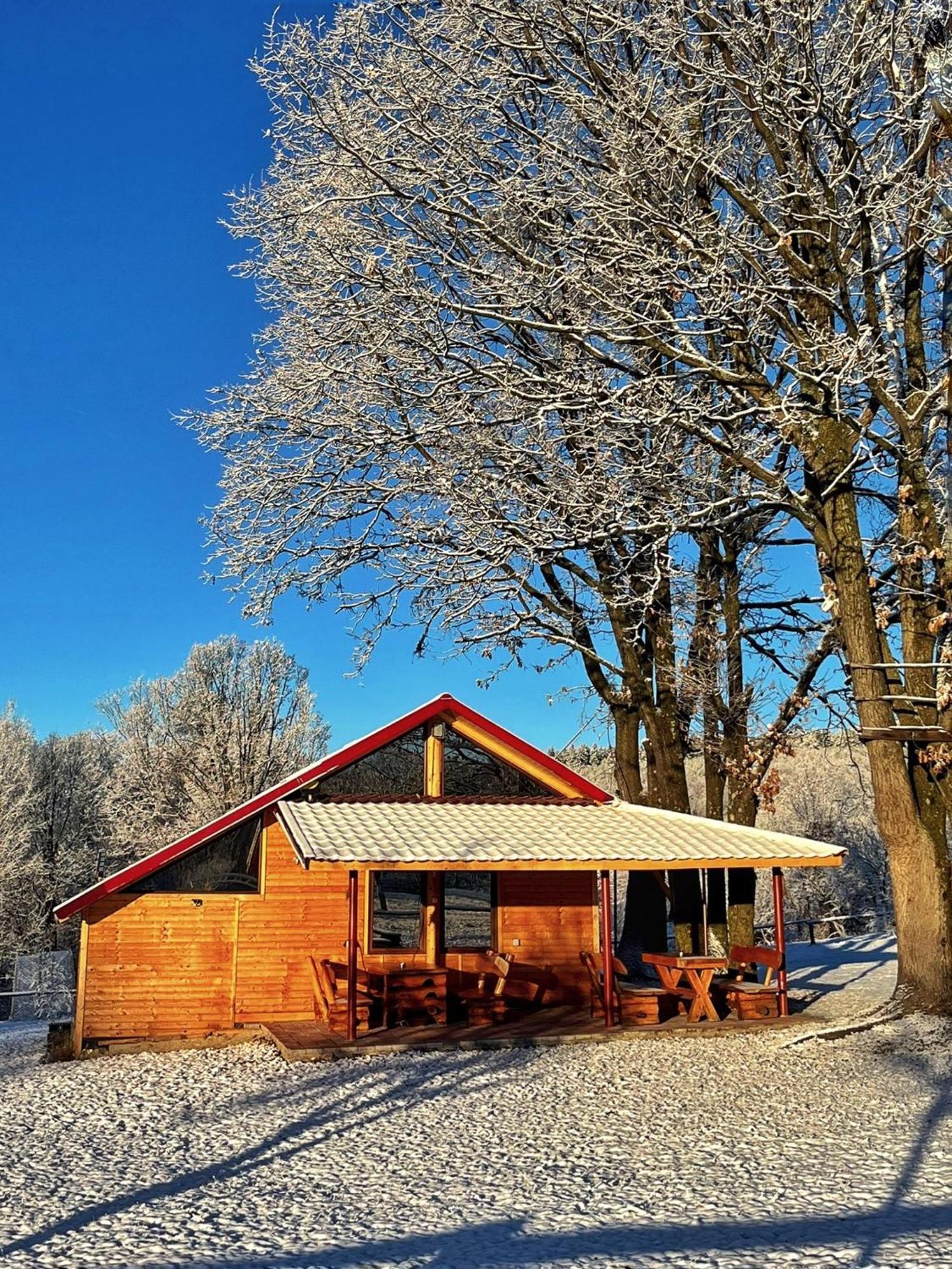 Casuta Din Stejari-Transalpina Villa Novaci Străini Exterior foto